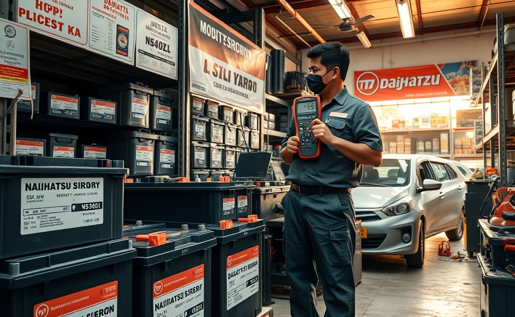 Aki Daihatsu Sirion: Rekomendasi Tipe, Kisaran Harga, dan Umur Pakai