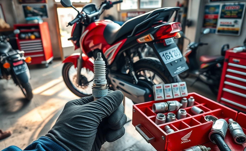 Busi Honda Blade: Kode, Pilihan, dan Interval Ganti