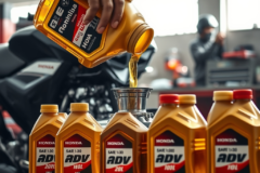 Rekomendasi Oli untuk Honda ADV 160: Viskositas, Interval, dan Estimasi Biaya