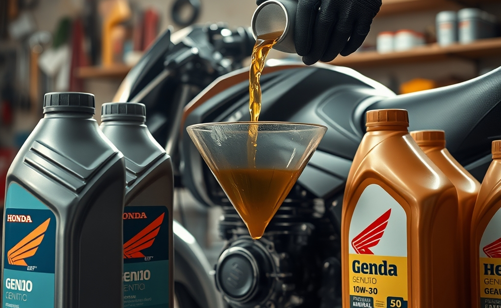 Rekomendasi Oli untuk Honda Genio: Viskositas, Interval, dan Estimasi Biaya