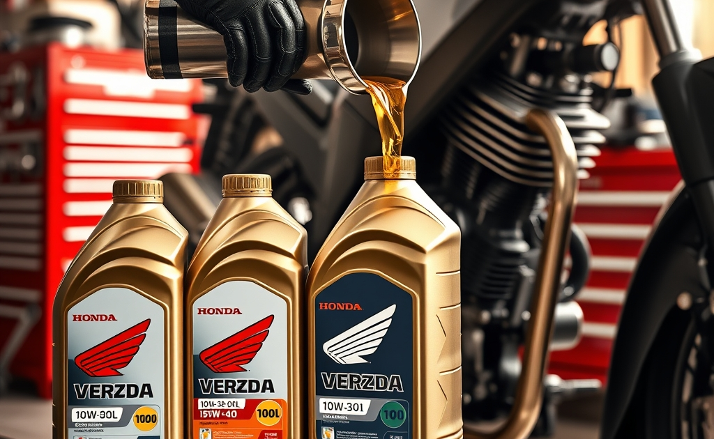 Rekomendasi Oli untuk Honda Verza: Viskositas, Interval, dan Estimasi Biaya